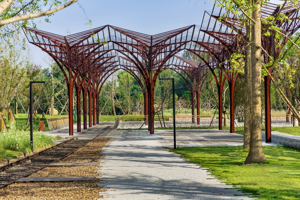 shaheyuan park china by aecom aobo