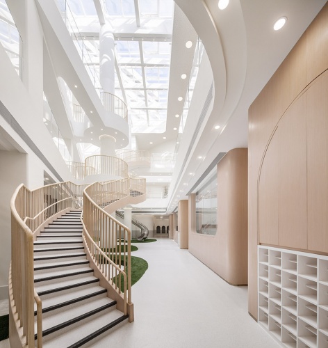 xinmeng montessori kindergarten china by lm design lab