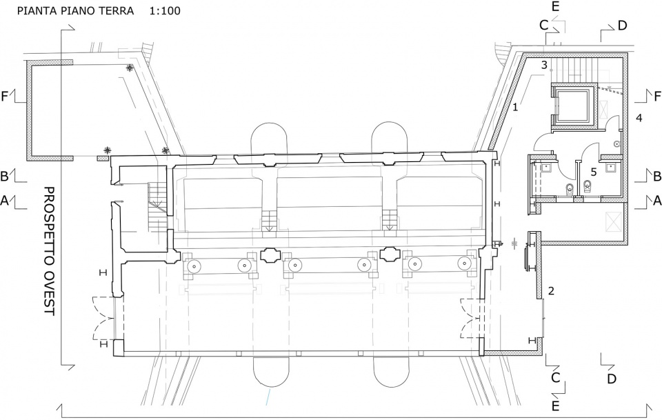 the last phase of the renovation of chiavicone bondanello by archiplan studio