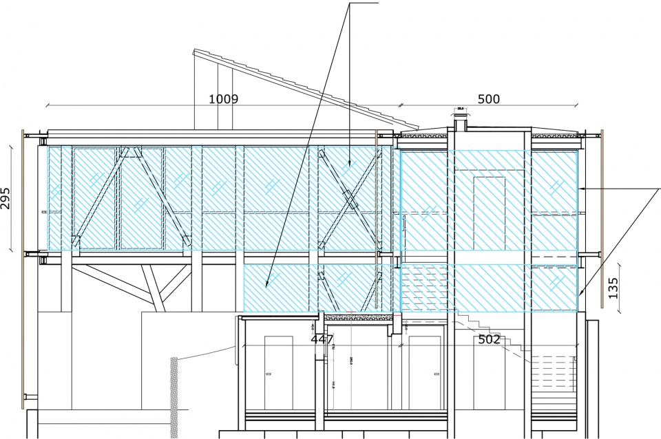 the last phase of the renovation of chiavicone bondanello by archiplan studio