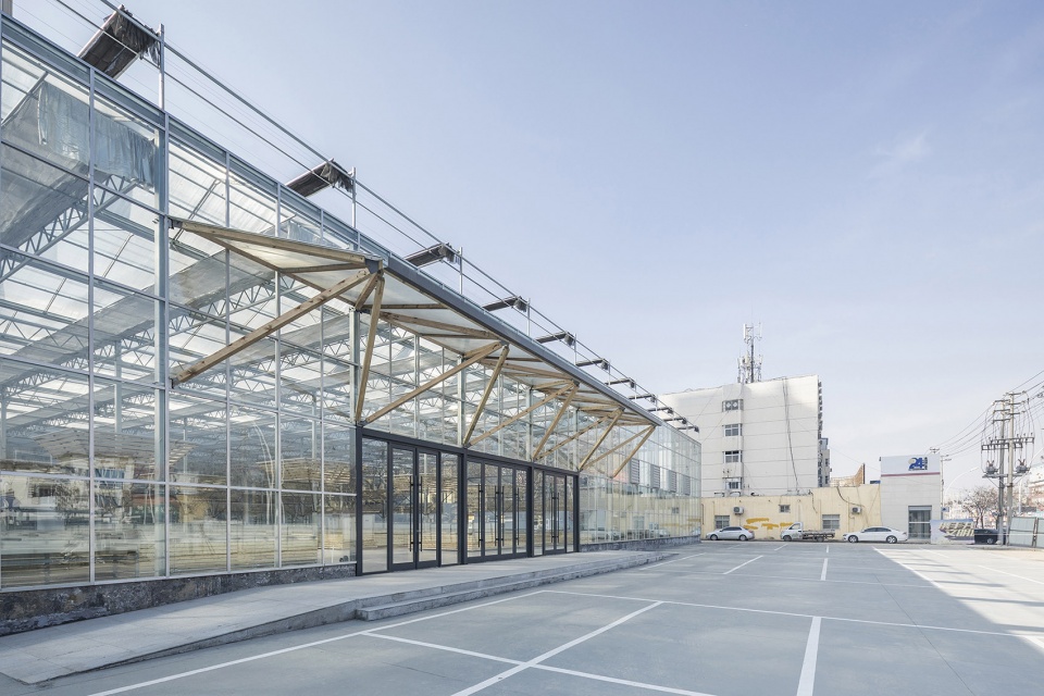 temporary site of shengli market china by luo studio 1