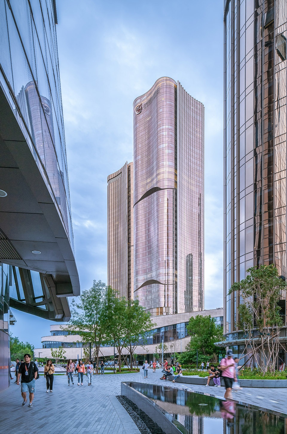 da wang jing mixed use development china by andrew bromberg at aedas