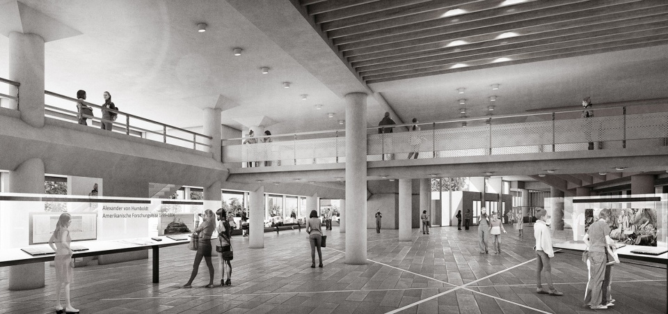 gmp wins competition for the staatsbibliothek zu berlin rehabilitation and restructuring of the architectural icon by hans scharoun