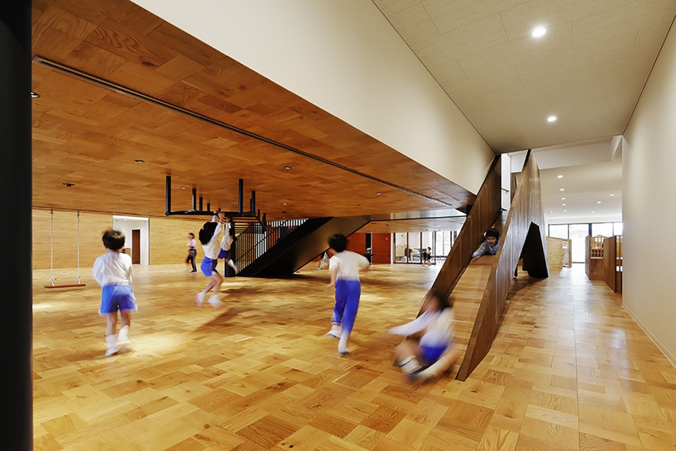 ko kindergarten by hibinosekkei youji no shiro kids design labo