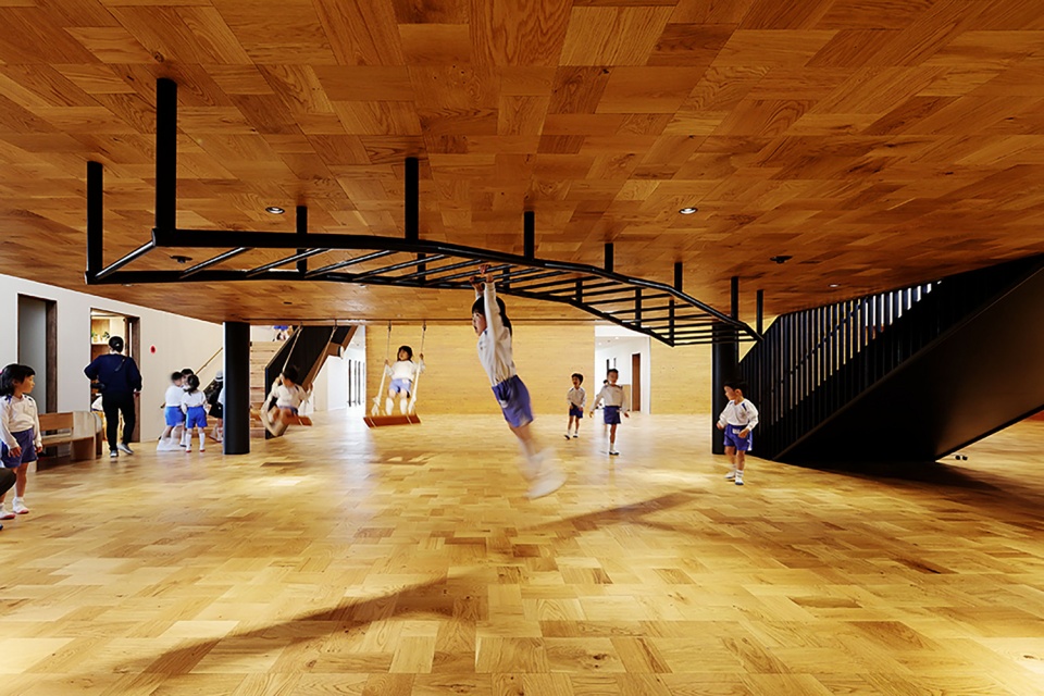 ko kindergarten by hibinosekkei youji no shiro kids design labo