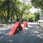 红线装置，墨西哥城 / Miguel de la Torre Architects