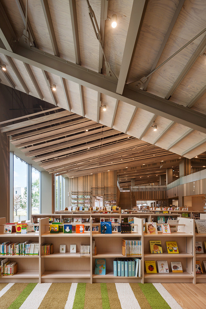 Moriyama City Library by kkaa