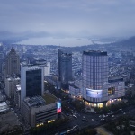 gmp完成杭州国大城市广场原有建筑改扩建