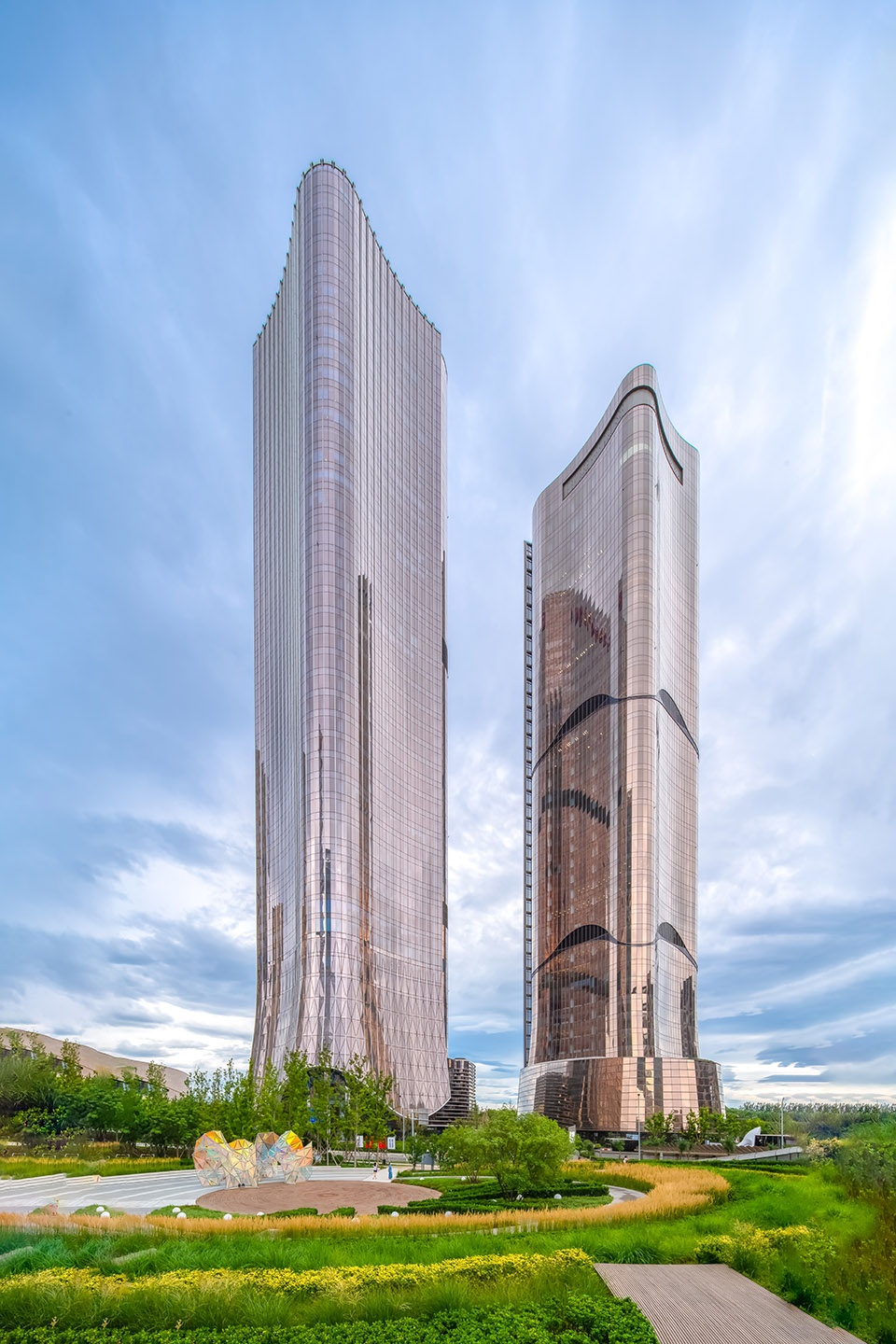 da wang jing mixed use development china by andrew bromberg at aedas