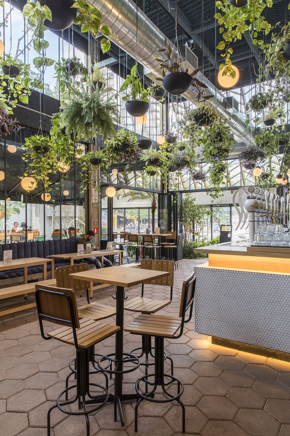 Hoegaarden Greenhouse Bar by Metamoorfose Studio
