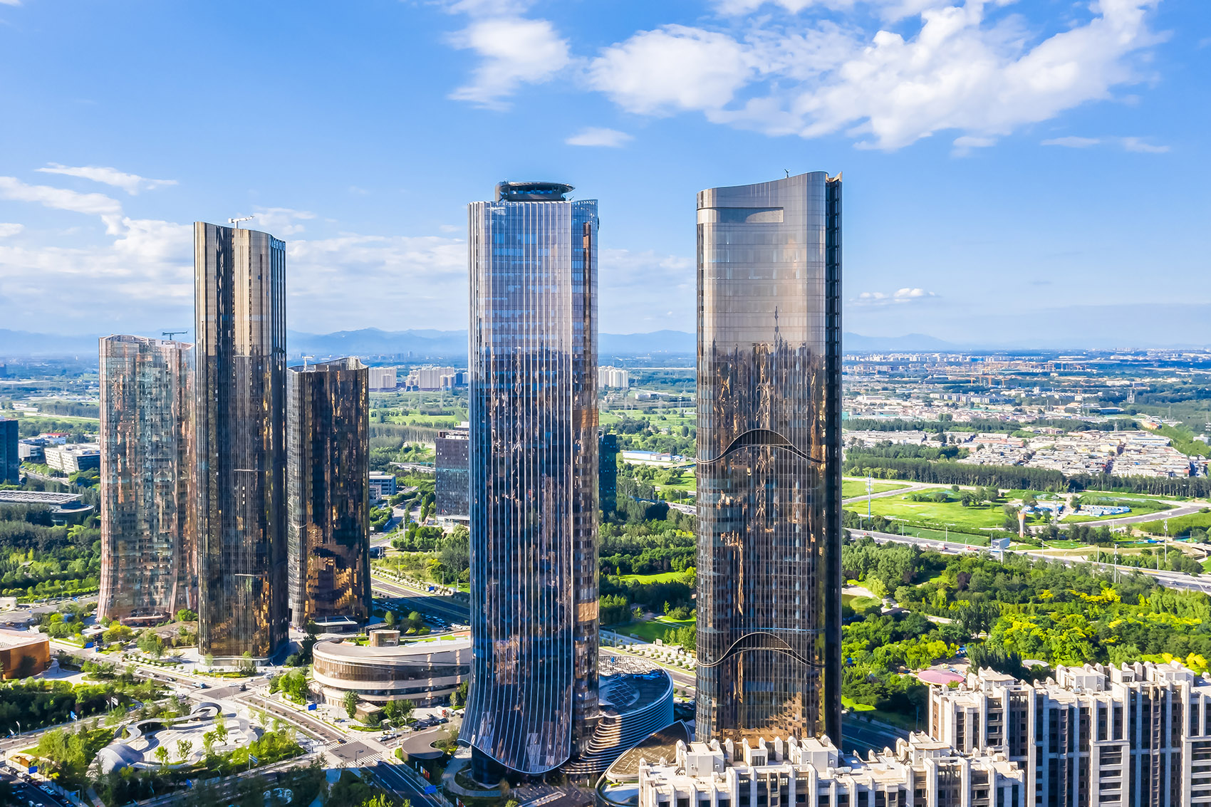 da wang jing mixed use development china by andrew bromberg at aedas