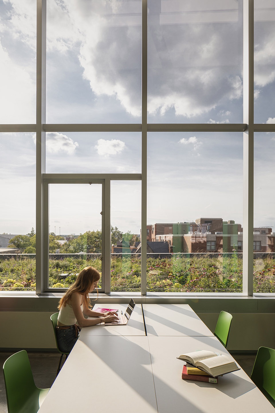 charles library at temple university in philadelphia by snohetta