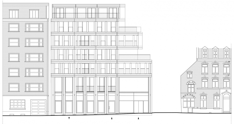 Building Le Peuple Belge by CAAU