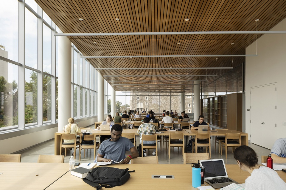 charles library at temple university in philadelphia by snohetta