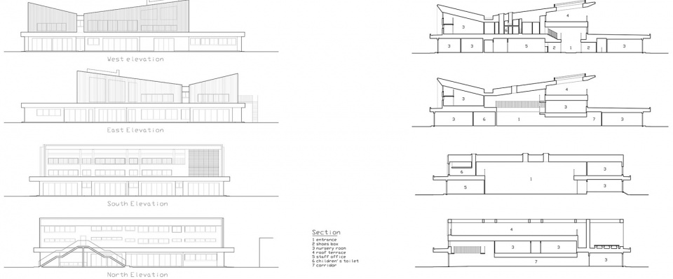 ko kindergarten by hibinosekkei youji no shiro kids design labo