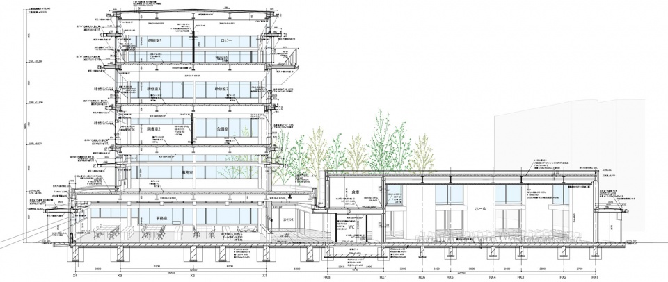 saga dental association hall by kazunari sakamoto architectural laboratory 1