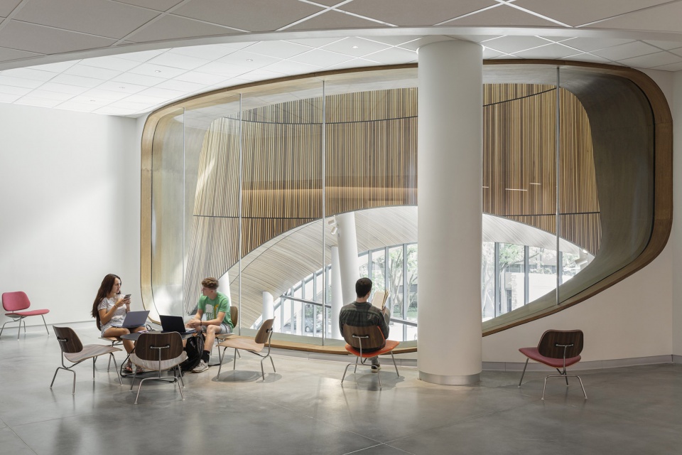 charles library at temple university in philadelphia by snohetta