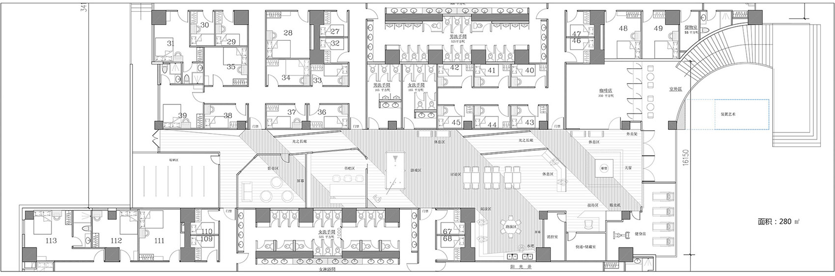 harbour co living huatian community china by had shanghai harbour arch design consulting