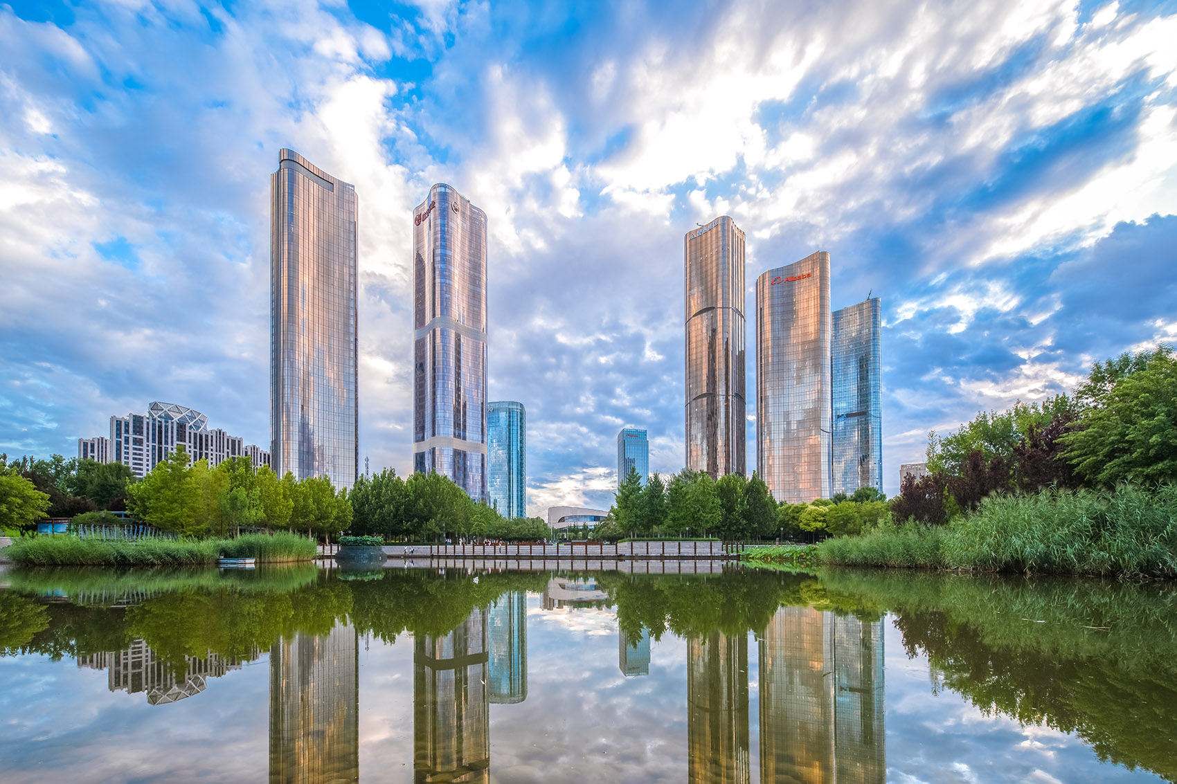 da wang jing mixed use development china by andrew bromberg at aedas