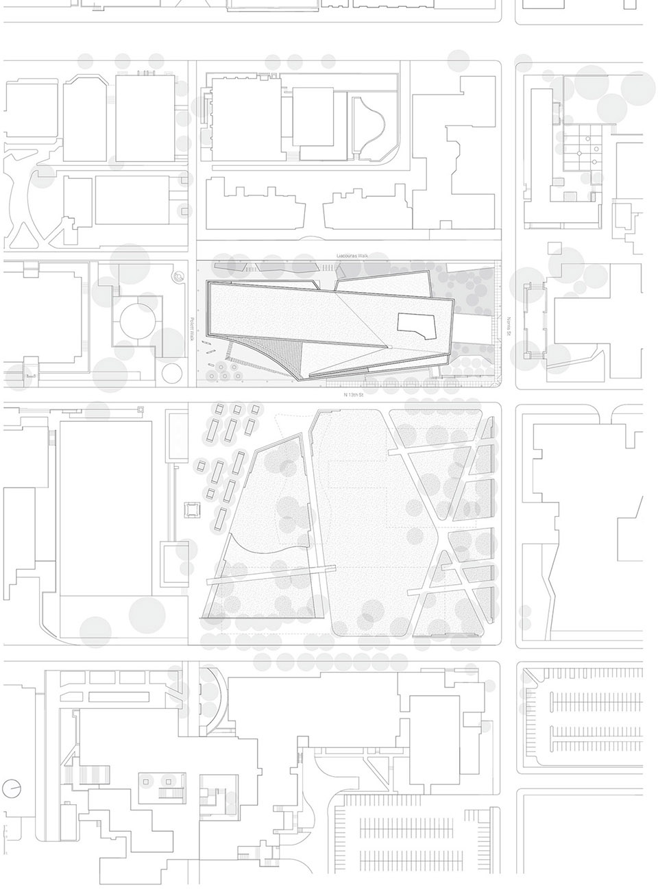 charles library at temple university in philadelphia by snohetta