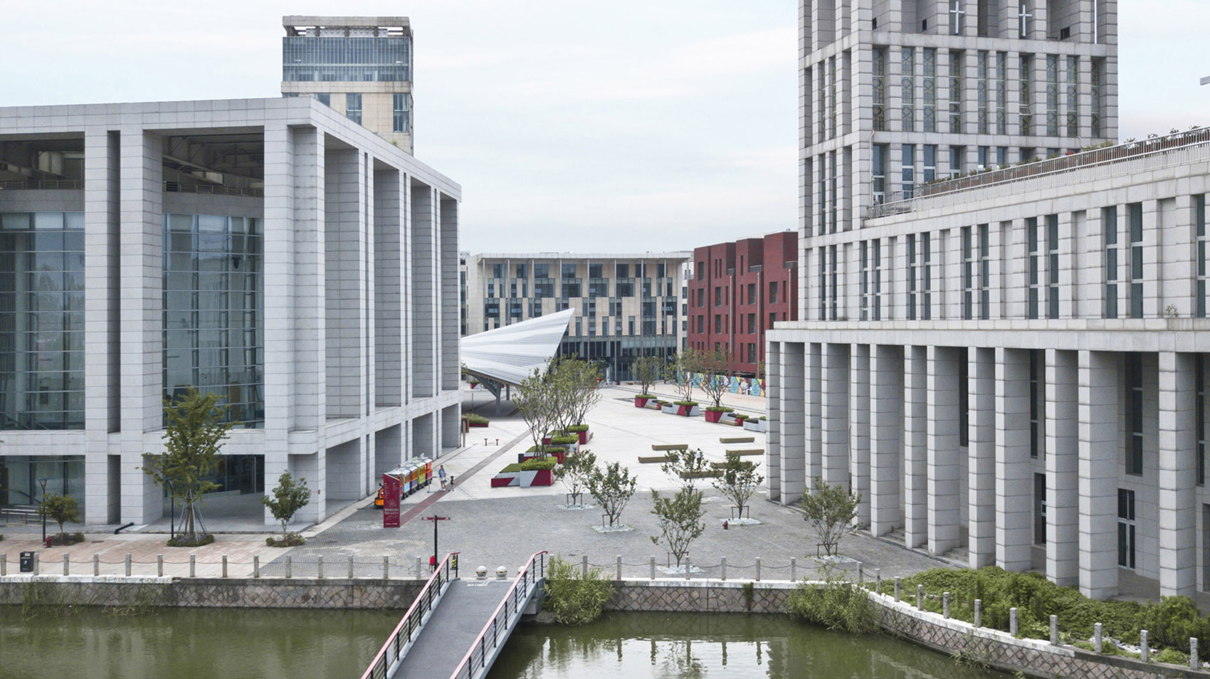 anting new town central square renovation by kokaistudios