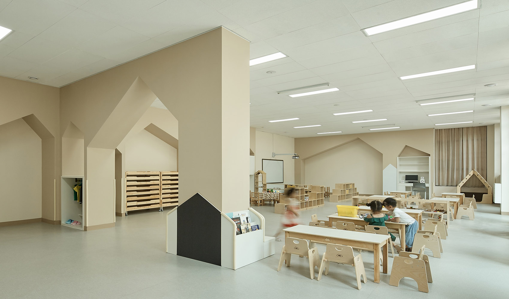zhengzhou akendun kindergarten china by zhengzhou qingcaodi interior design