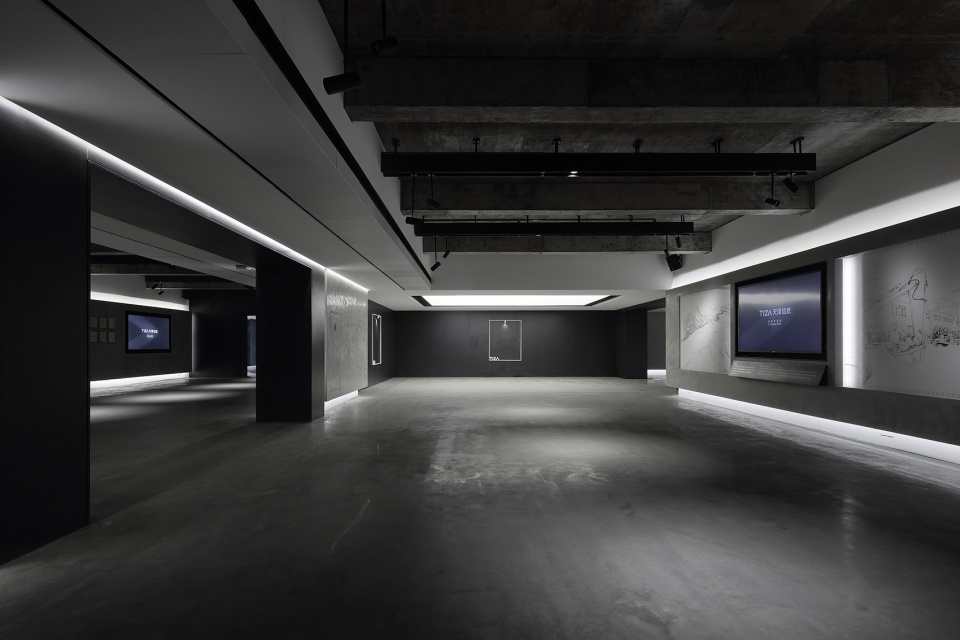 tiza exhibition hall china by qianxing design