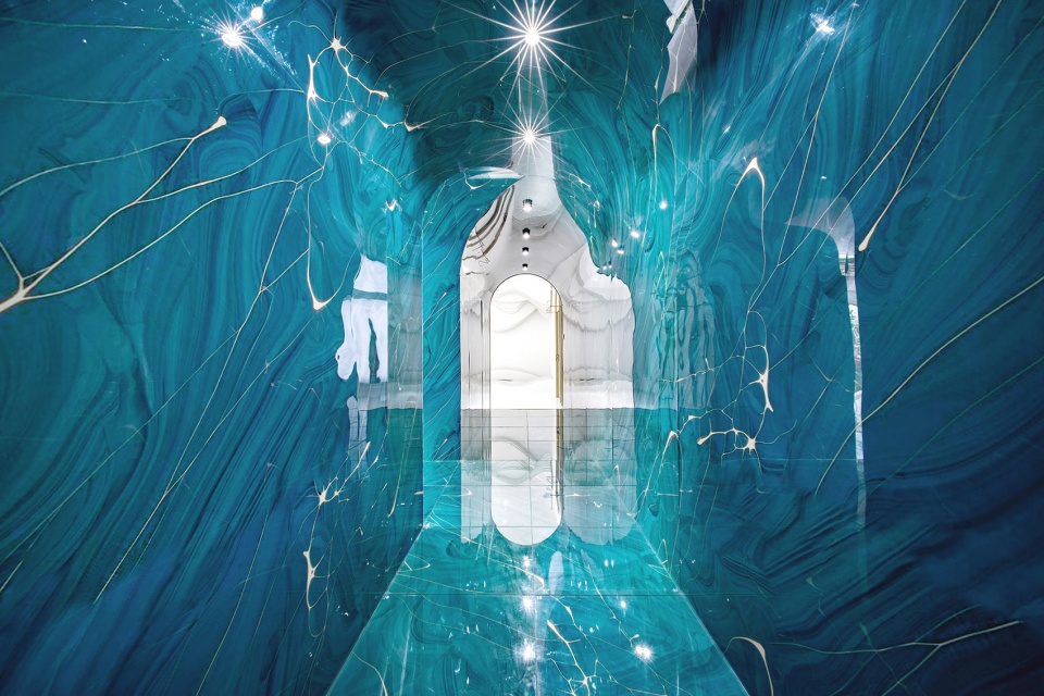 beauty club on the national border china by parallect design
