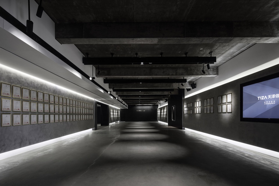 tiza exhibition hall china by qianxing design