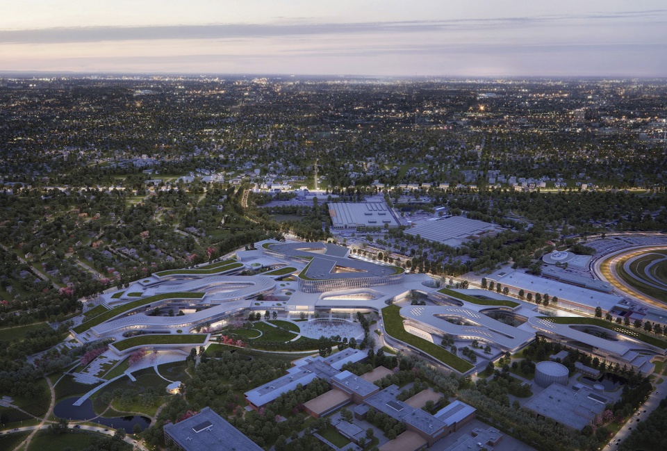 ford dearborn master plan by snohetta