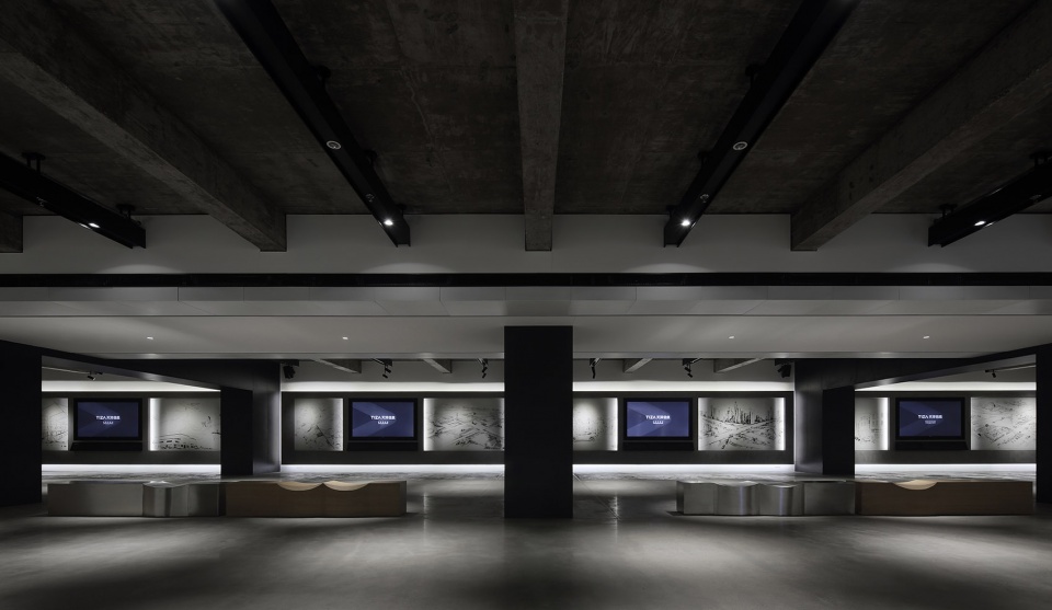 tiza exhibition hall china by qianxing design