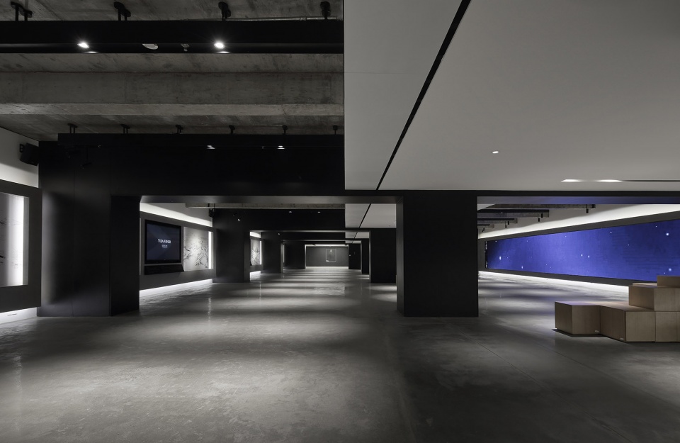 tiza exhibition hall china by qianxing design