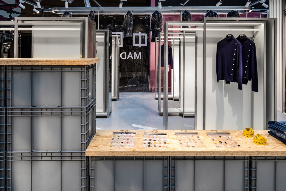 jihezhizao pop up shop china by isense design