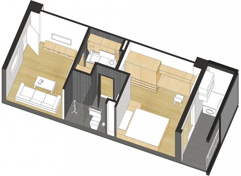 jiakeli apartment renovation china by mozhao architects
