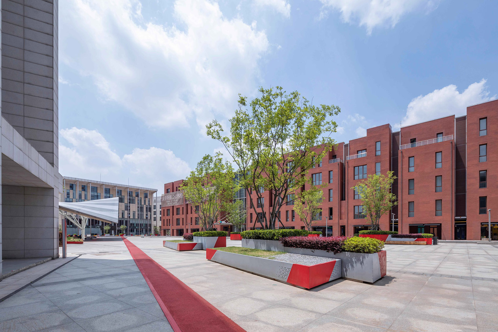 anting new town central square renovation by kokaistudios