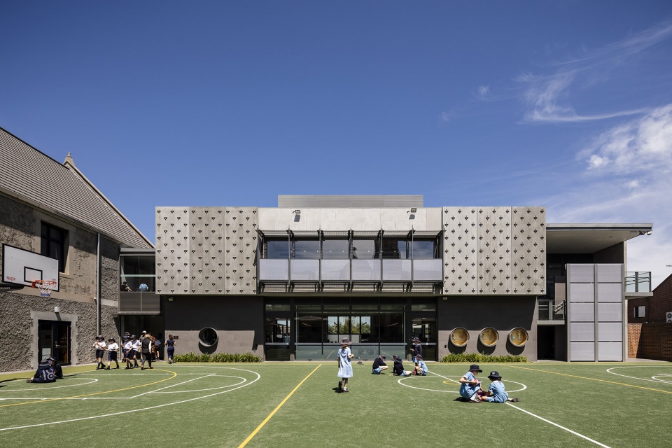 christ church grammar school main campus campus redevelopment by mcildowie partners and sda