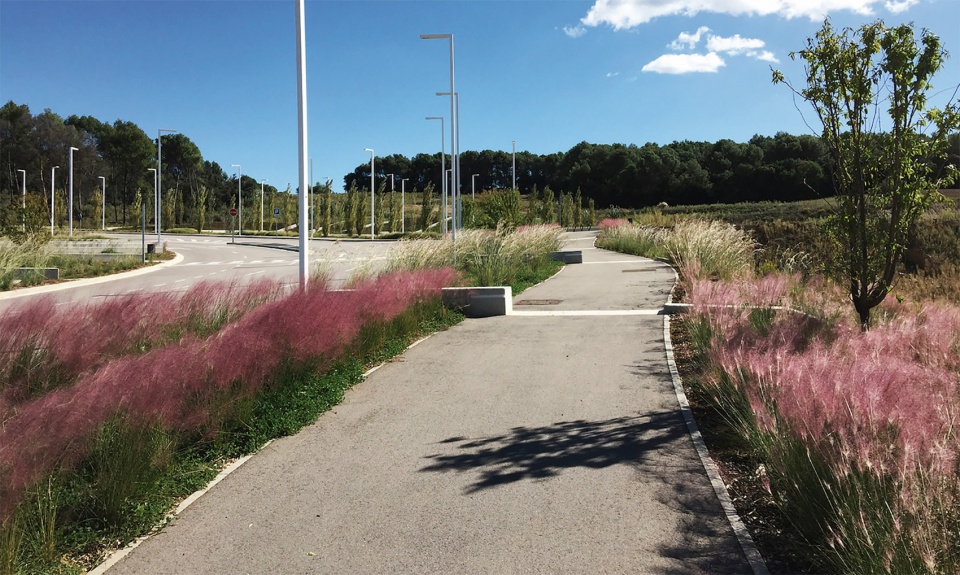 landscape project for the mango logistic center by aeland 1