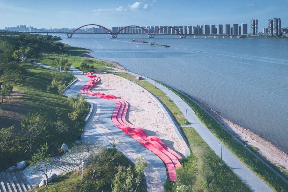 Changsha Xiang River West Bank Commercial Tourism Landscape Zone China by GVL
