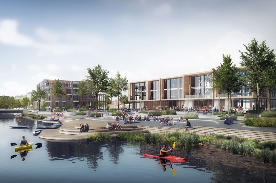 our river city team c f moller wins ambitious urban development project