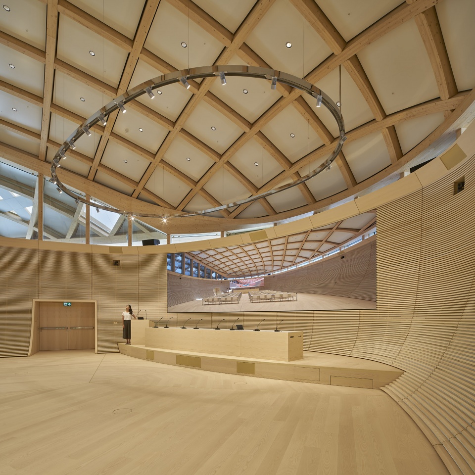 THE SWATCH AND OMEGA CAMPUS by Shigeru Ban Architects