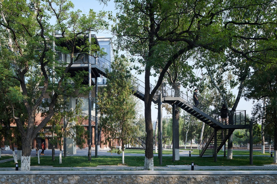 haibing center of nankai university china by vector architects