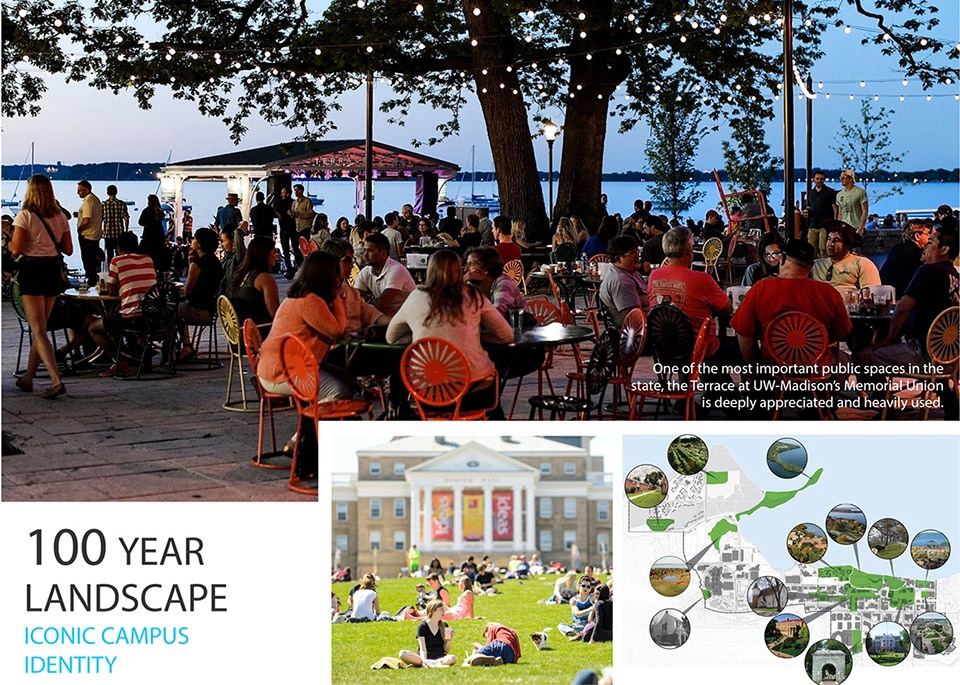 2018 asla analysis and planning award of honor the uw madison campus landscape and green infrastructure master plan by smithgroup team le...