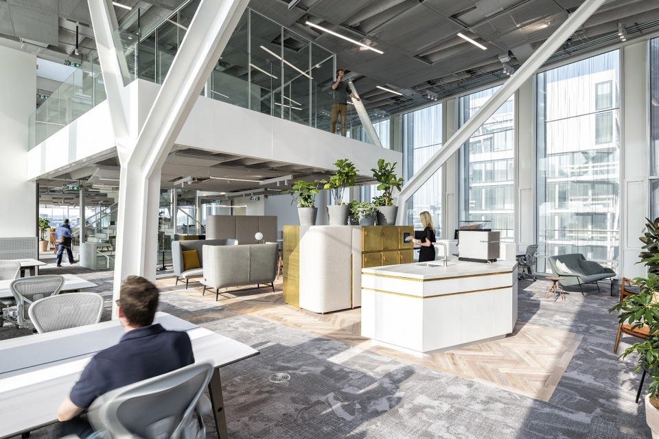 The new Amsterdam office of Dutch investment developer Amvest by Firm architects