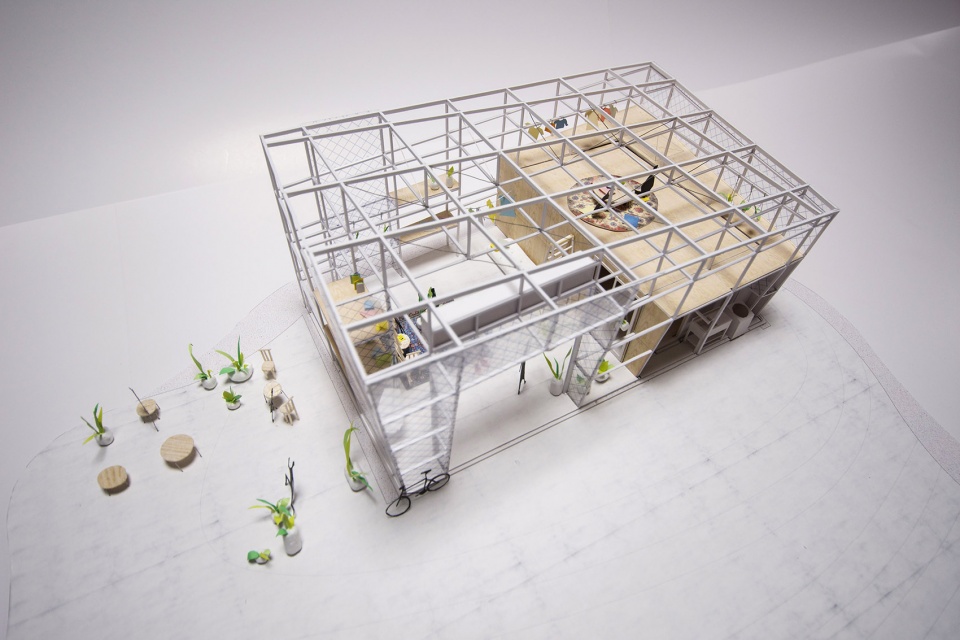 hut by takayuki kuzushima and associates