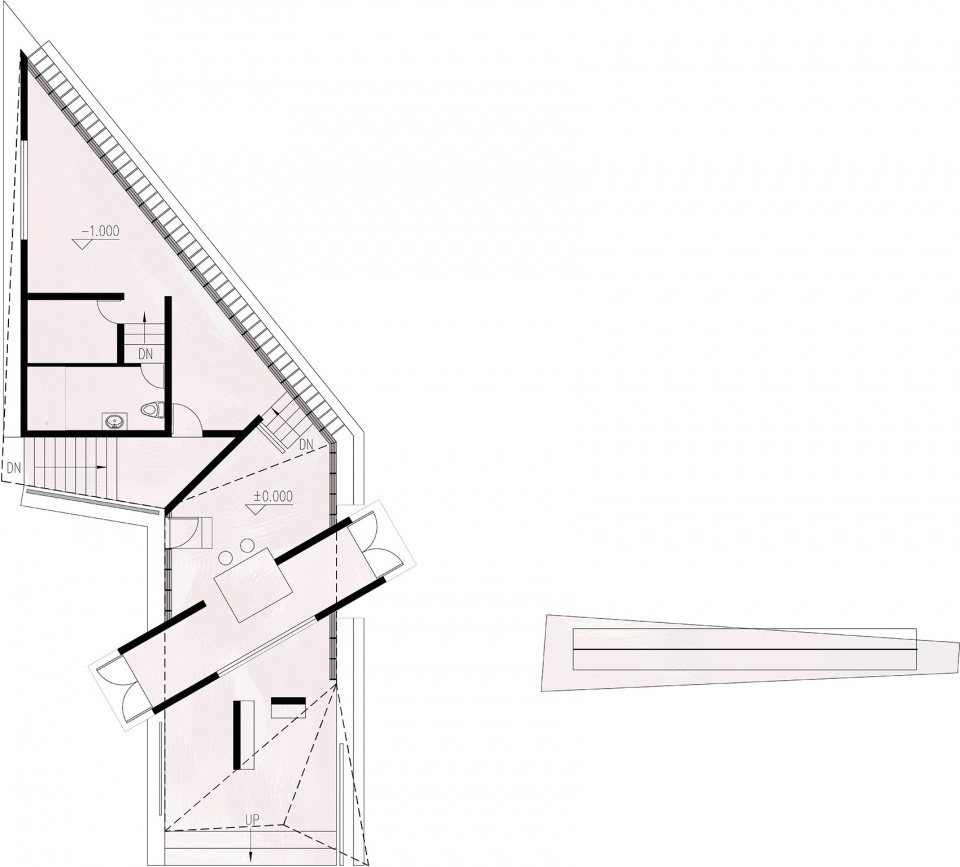 red note house on the horizon china by li wenxi architects