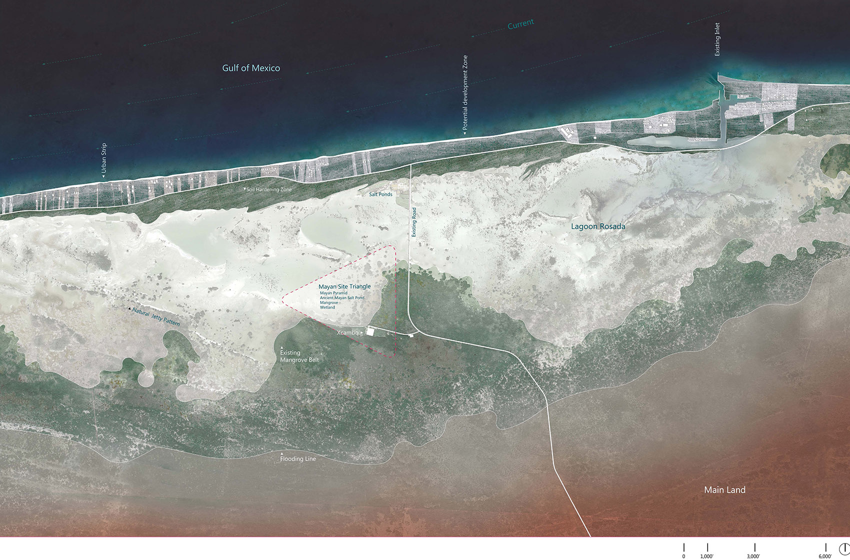 2019 national asla student award of excellence general design category y shape jetty system
