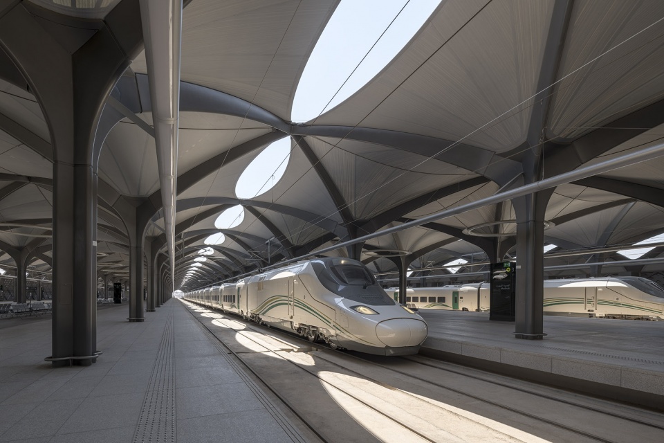 haramain high speed rail by foster partners