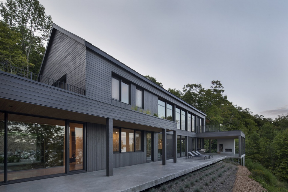 cap st martin house by bourgeois lechasseur architects