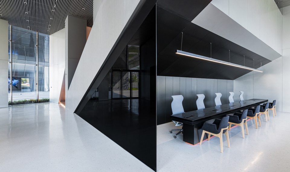 qingdao metro cr international ocean intelligence zone accelerator office china by daga architects