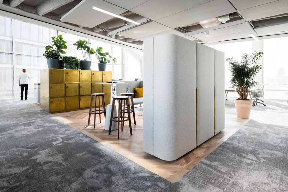 The new Amsterdam office of Dutch investment developer Amvest by Firm architects